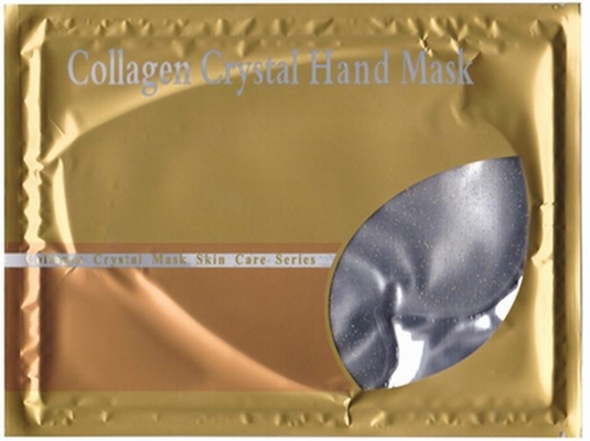 Foil Collagen Hand Mask Crystal 24k Gold For Nourish Whitening SS-052