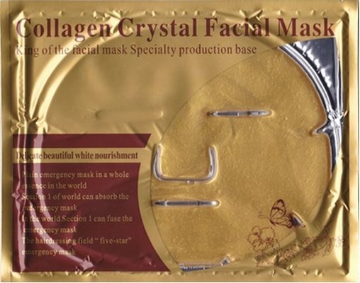 Nano Collagen 24k Gold Facial Mask Glycerin And Hyaluronic Acid SM-018