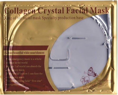Transparent Moisturizing Collagen Facial Mask For Dry Skin Vitamin C SM-019