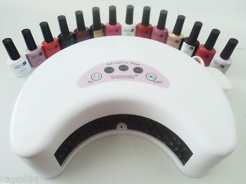 Less Than 12W LED Nail UV Lamp With ROHS Certificate, LED Base Gel