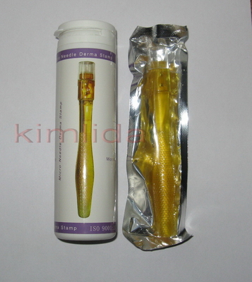 Titanium 35 needles derma stamp derma wand face roller for Facial skin care