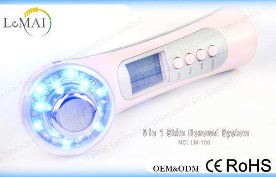 High Frequency Ultrasonic Beauty Massager  For Face Tightening and Slimming