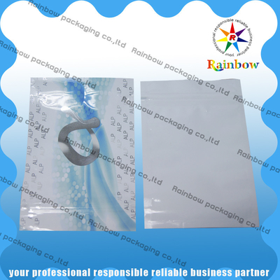 Mylar Comestic Packaging Bag With Zipper For Facial Mask