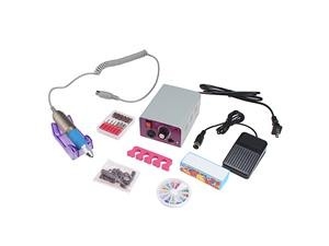 Extra quiet during operation Maximum rotation speed 20000 r. p. m Electric Nail Drill 220V-240V 15W