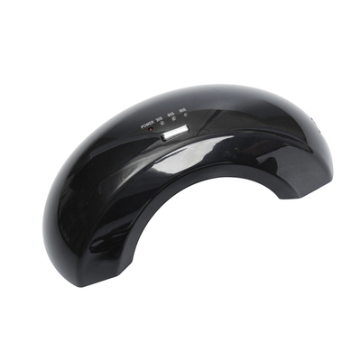 Long Life Pink / Black Mini 6w Led Lamp Nail Dryer With Bridge Shape