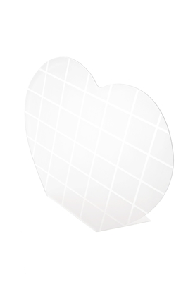 hard plastic Nail Art Tools nail polish display stand with Heart Shaped