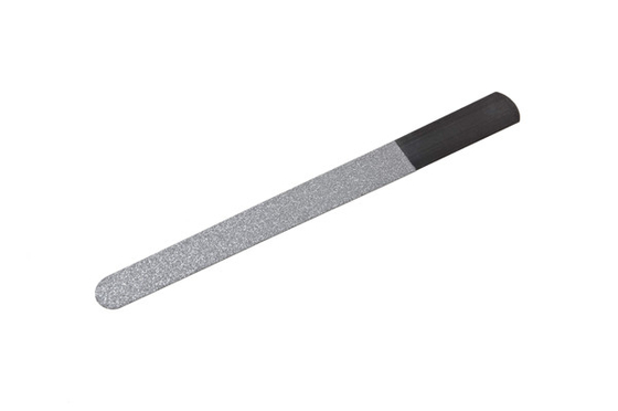Stainless Steel Manicure Finger tool Double Sided with Plastic Handle
