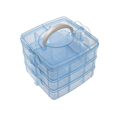 Small Durable Nail Art Tool Box , Display portable tool boxes