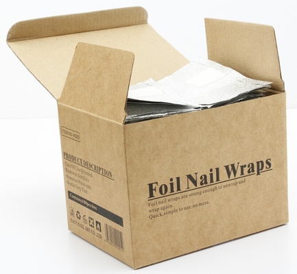 Nail Tool Foil Nail Wraps with Cotton for Removing Gel Polish
