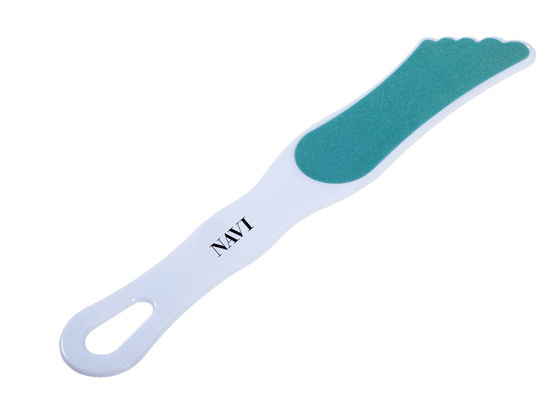 Plastic Nail Art Tool Foot Shape Pedicure File Exfoliationg Scurb Foot file