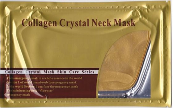 Pearl Pure Collagen Neck Mask Gold For Replenish Nourishing SJ-053