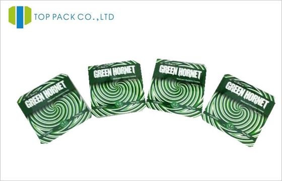 Moisture Proof Printed Laminated Pouches Green Food Grade PET / BOPA / PE Bottom Open