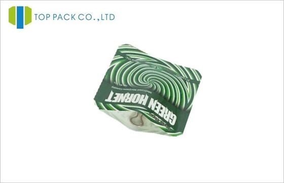 Moisture Proof Printed Laminated Pouches Green Food Grade PET / BOPA / PE Bottom Open