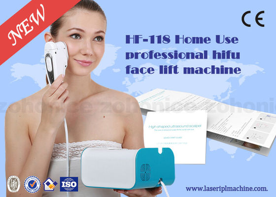 Home High Intensity Focused Ultrasound Machine , Female Face Lifting Beauty Device