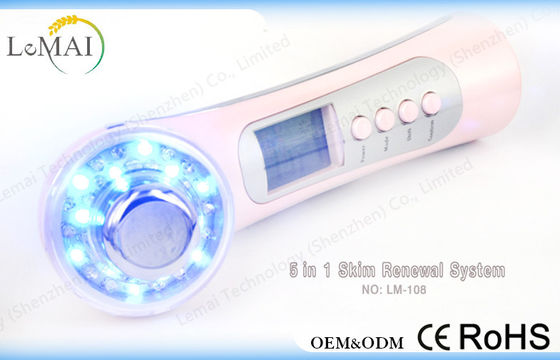 High Frequency Ultrasonic Beauty Massager  For Face Tightening and Slimming