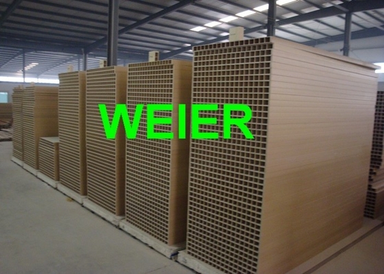 Wood Plastic Composite WPC Board Production Line , CE Certificate SJSZ-92 / 188