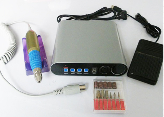 Light Weight Nail Art Tool / Pro Nail Drill Machine With Microcomputer Control Forward