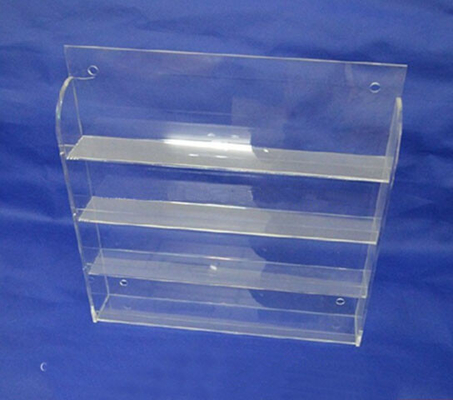 Acrylic material wall mount acrylic nail polish display